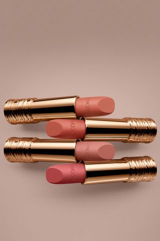 Son Lancome L'absolu Rouge Intimatte 274 French Tea - Son Môi Hồng Đất Chính Hãng, Chất Son Mịn Mượt, Bám Màu Lâu, Dễ Dàng Sử Dụng