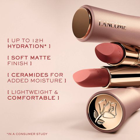 Son môi Lancome L'absolu Rouge Intimatte 220 French Blush - Son mịn, giữ màu lâu, chuẩn sắc, tự nhiên, chính hãng cho ph