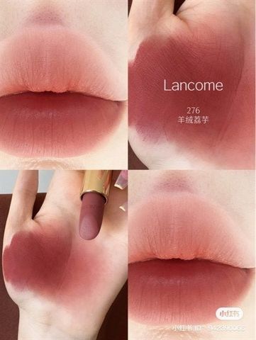 Son Lancome Timeless Appeal 276 - Thỏi Son Hồng Nâu Chính Hãng, Màu Sắc Thời Thượng, Chăm Sóc Môi Tốt Nhất