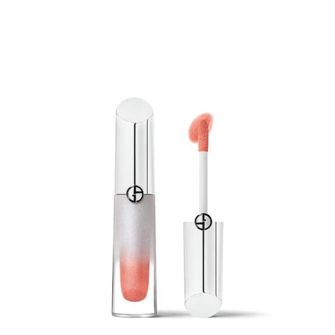 Son ARMANI Prisma Glass Icy Plumper #33 Rosewood Frost - Son Cao Cấp Tăng Cường Độ Đầy Cho Môi, Lì Màu, Dưỡng Ẩm, Quà Tặng Tuyệt Vời
