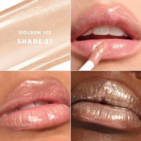 Son ARMANI Prisma Glass Icy Plumper #31 Golden Ice - Son Môi Dưỡng Ẩm Đẹp Sang Trọng, Hàng Chính Hãng từ Giorgio Armani
