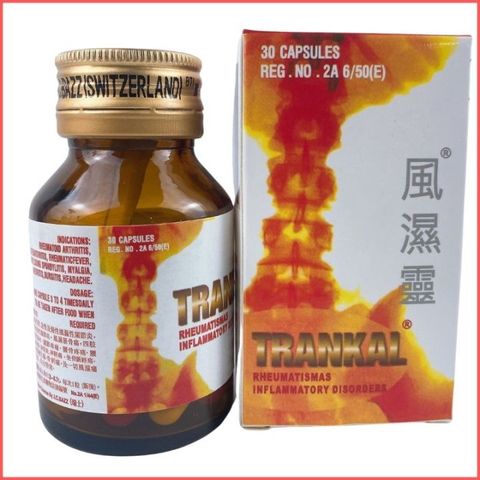 Viên Uống Trankal Cao Cấp - Hỗ Trợ Viêm Khớp, Đau Nhức Xương Khớp, Tê Bì Chân Tay - Hộp 30 Viên Xuất Xứ Thái Lan Chính Hãng