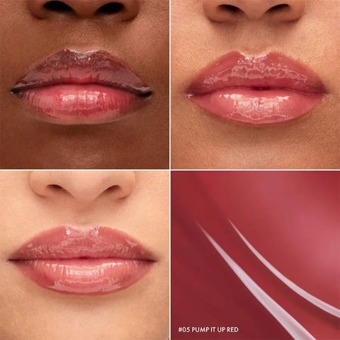Son Kem Sephora Collection Outrageous Plump Hydrating Lip Gloss 05 Màu Hồng Đỏ 6ml - Son Dưỡng Môi Cao Cấp Chính Hãng từ Pháp