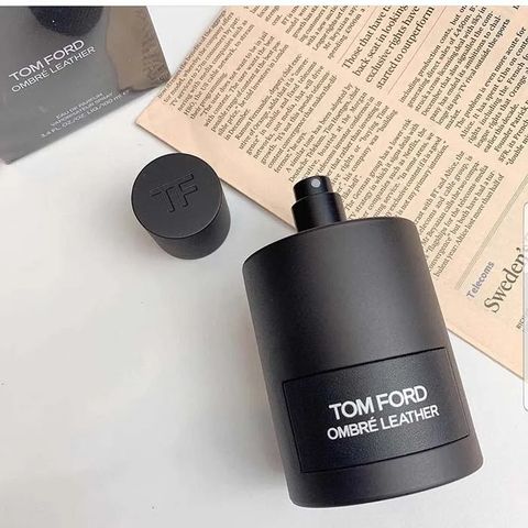 Combo Tom Ford Chính Hãng - Nước Hoa Ombré Leather EDP 100ml và Son TF 16 Đỏ Thuần Vỏ Cam - Quà Tặng Đặc Biệt Cho Mọi Dịp