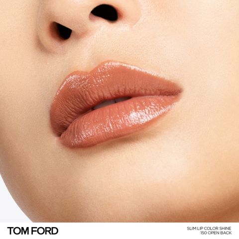 Son Dưỡng Tom Ford Slim Lip Color Shine Lipstick Màu 150 Nâu Đất Chính Hãng - Chất Son Mịn Màng Tự Nhiên, Bóng Khỏe, Dễ Dàng Thoa