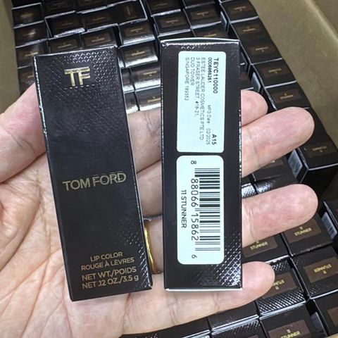Son Tom Ford Lip Color #11 Stunner - Son Môi Cao Cấp Chăm Sóc Mượt Mà, Quyến Rũ - Sản Phẩm Chính Hãng Đẳng Cấp Cho Phái Đẹp