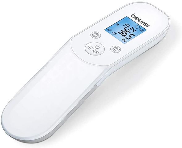 Nhiệt Kế Hồng Ngoại Không Tiếp Xúc Beurer FT85 - Đo Nhiệt Độ An Toàn Cho Trẻ Sơ Sinh, Hiển Thị Dễ Đọc, Nhớ Nhiệt Độ 60 Lần