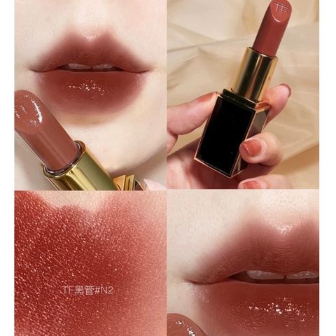 Son Tom Ford Lip Color #N2 Dolce Chính Hãng - Chất Son Mềm Mịn, Màu Sắc Tự Nhiên, Dưỡng Ẩm Cho Đôi Môi Quyến Rũ