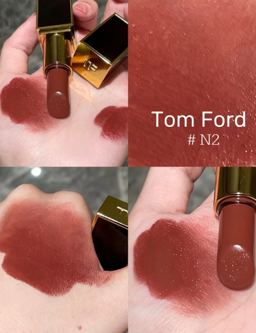 Son Tom Ford Lip Color #N2 Dolce Chính Hãng - Chất Son Mềm Mịn, Màu Sắc Tự Nhiên, Dưỡng Ẩm Cho Đôi Môi Quyến Rũ