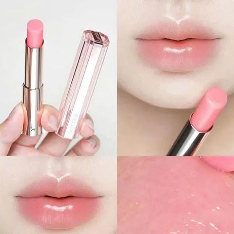 Son Dưỡng Lancôme Idôle Lip Squalane Butterglow Màu 10 Hồng Nhạt - Dưỡng ẩm tự nhiên cho đôi môi mềm mại và tươi tắn