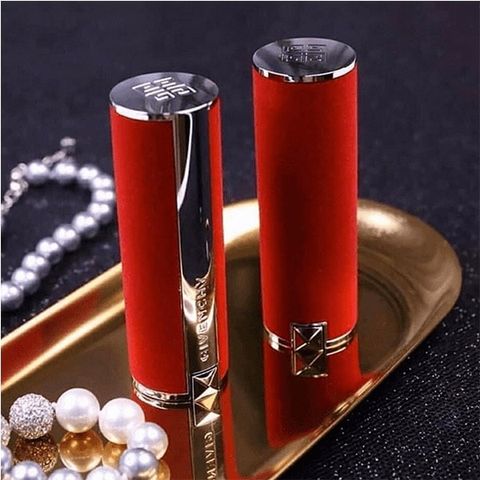 Son Givenchy Le Rouge Deep Velvet Màu 36 Đỏ Tươi Chính Hãng - Đôi Môi Rạng Rỡ, Sang Trọng, Thoải Mái, Độ Bám Màu Tuyệt Vời