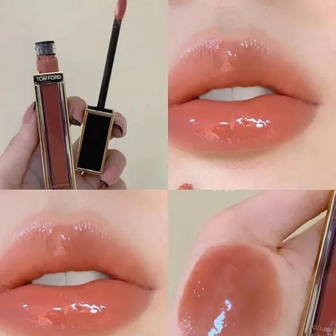 Son Kem Tom Ford TF Gloss Luxe Lip 08 Inhibition - Màu Cam Đất Chính Hãng, Chất Lượng Cao, Độ Bám Màu Tốt, Phù Hợp Mọi Phong Cách Trang Điểm