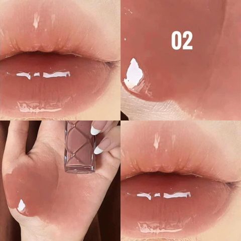 Son Kem Sephora Collection Outrageous Plump Hydrating Lip Gloss 02 XXL Nude Màu Hồng Nâu - Son Dưỡng Ẩm, Độ Bóng Tự Nhiên, Chính Hãng