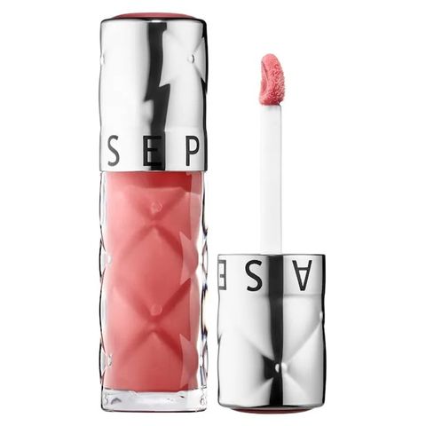 Son Kem Sephora Collection Outrageous Plump - Son Môi Dưỡng Ẩm Màu Hồng Đào 07, Giúp Môi Đầy Đặn và Rực Rỡ