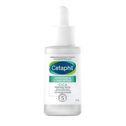 Tinh Chất Làm Dịu & Phục Hồi Cetaphil 30ml - Serum Cica Chính Hãng Giúp Làm Dịu Da Nhạy Cảm, Giảm Đỏ Ngứa