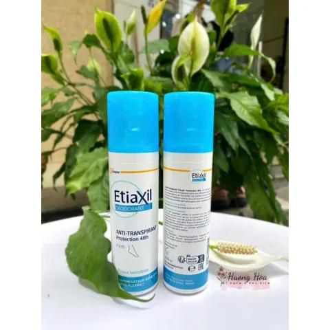 Xịt Khử Mùi Hôi Chân Etiaxil Anti-transpirant 48h 100ml - Giải Pháp Hiệu Quả Ngăn Mùi Cho Mọi Loại Da, Khô Thoáng Suốt Ngày