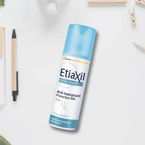 Xịt Khử Mùi Hôi Chân Etiaxil Anti-transpirant 48h 100ml - Giải Pháp Hiệu Quả Ngăn Mùi Cho Mọi Loại Da, Khô Thoáng Suốt Ngày