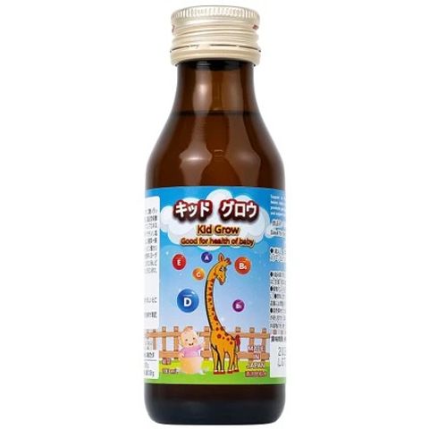 Siro bổ sung chất xơ KID GROW Kenko 100ml - Hỗ trợ tiêu hóa và tăng cường sức đề kháng cho trẻ em, dinh dưỡng toàn diện.