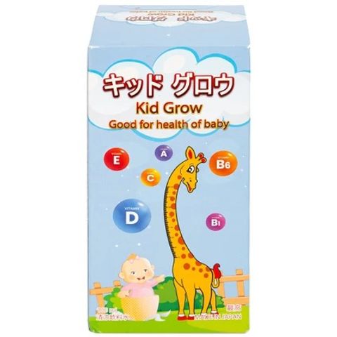 Siro bổ sung chất xơ KID GROW Kenko 100ml - Hỗ trợ tiêu hóa và tăng cường sức đề kháng cho trẻ em, dinh dưỡng toàn diện.