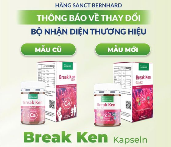Viên Uống Bổ Sung Canxi Tảo Biển Sanct Bernhard - Vitamin D3K2 Hỗ Trợ Sức Khỏe Xương Răng, Duy Trì Phát Triển Cho Trẻ Em