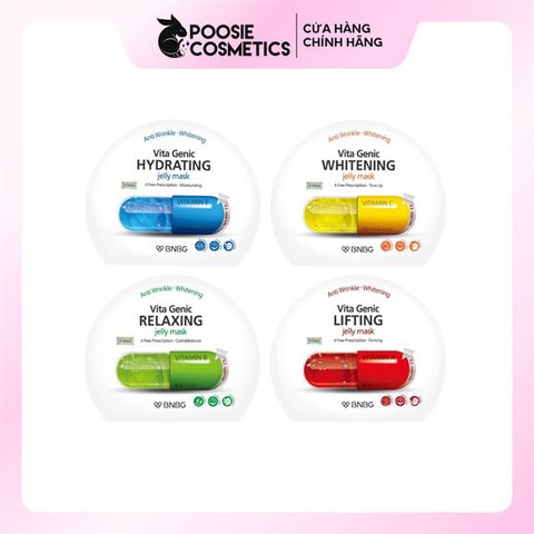 Mặt nạ BNBG 30ml Dưỡng Ẩm & Làm Trắng Da - Vitamin A, B, C, E Từ Jeju - Chăm Sóc Da Mặt Hàn Quốc