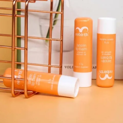Son Dưỡng Môi Rebirth Nhau Thai Cừu 3.7g - Dưỡng Ẩm, Chống Nắng, Hương Vị Đào Tươi Mát, Hỗ Trợ Tái Tạo Môi Khỏe Mạnh
