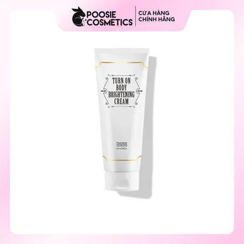 Kem Dưỡng Trắng Nâng Tông Da Tenzero Turn On Body Brightening Cream 180ml - Dưỡng Ẩm, Làm Sáng, Cải Thiện Nếp Nhăn