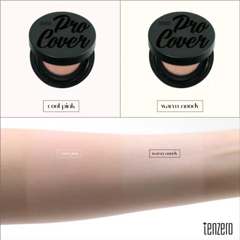 Phấn Nước Chống Nắng Tenzero Pro Cover 50+ PA++++ - Che Lỗ Chân Lông Tự Nhiên, Đệm Làn Da Trắng Mịn 15g