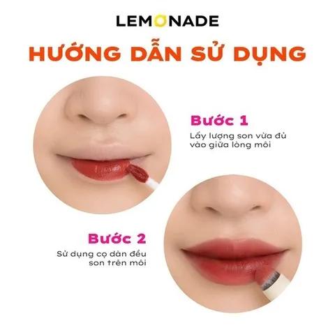 Son Kem Mịn Lì Thuần Chay Lemonade Perfect Couple Lip 5 Years - Độ Bám Màu Lên Đến 8 Giờ, 5 Màu Trendy, Thiết Kế Đầu Cọ Tiện Lợi