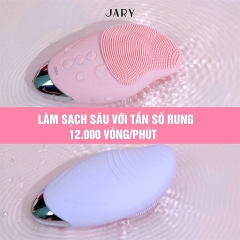 Máy Rửa Mặt & Massage Jary - Thiết Bị Làm Sạch Da Chuyên Sâu, Massage Nâng Cơ, Công Nghệ Điện Di, An Toàn Cho Mọi Loại Da