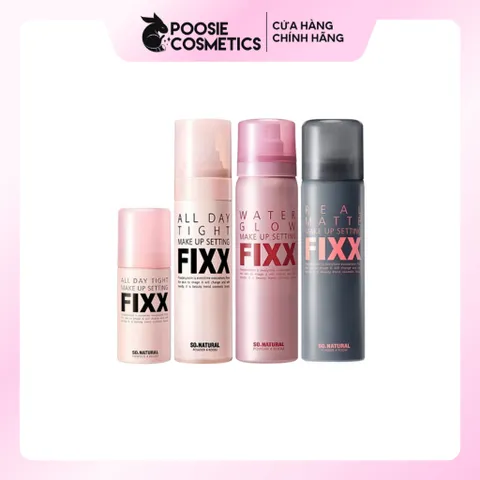 Xịt Khóa Trang Điểm So Natural All Day Tight 75ml - Giữ Nền Lâu Trôi, Dưỡng Ẩm Da Khô và Nhạy Cảm, Phù Hợp Mọi Loại Da