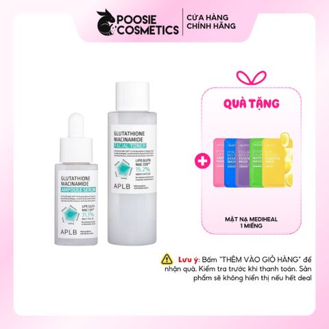 Kem Dưỡng Ẩm APLB Glutathione Niacinamide 55ml - Serum Sáng Da, Se Khít Lỗ Chân Lông, Dưỡng Chất Tự Nhiên, Phù Hợp Mọi Loại Da