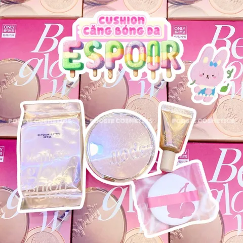 Phấn Nước Espoir Pro Tailor Be Velvet Cover Cushion SPF34 PA++ Kèm Lõi Refill - Lớp Nền Mịn Màng, Chống Nắng Tốt, Phù Hợp Da Nhạy Cảm