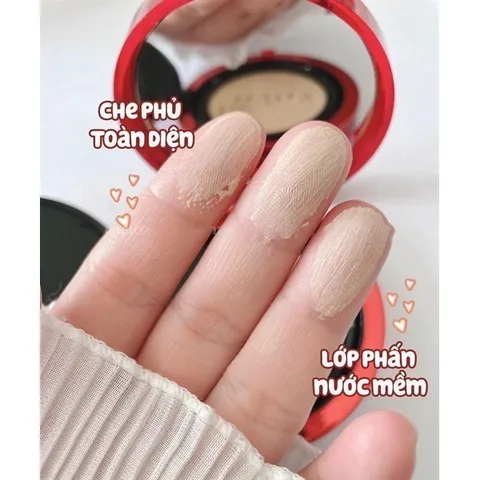 Phấn Nước Espoir Pro Tailor Be Velvet Cover Cushion SPF34 PA++ Kèm Lõi Refill - Lớp Nền Mịn Màng, Chống Nắng Tốt, Phù Hợp Da Nhạy Cảm