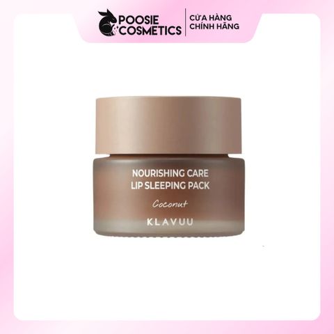 Mặt Nạ Ngủ Dưỡng Môi KLAVUU 20g - Giúp Môi Căng Mọng, Ẩm Mượt với Hương Vanilla, Coconut, Berry - Sản Phẩm Chăm Sóc Da Mặt Hàn Quốc
