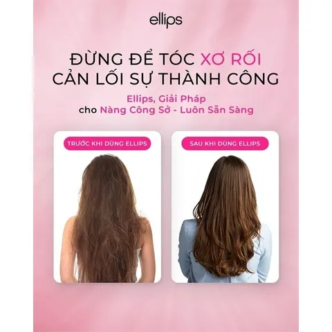 Vỉ 6 Viên Tinh Dầu Dưỡng Tóc Ellips Đa Vitamin - Nuôi Dưỡng, Phục Hồi Hư Tổn, Giảm Rụng, Tóc Óng Mượt