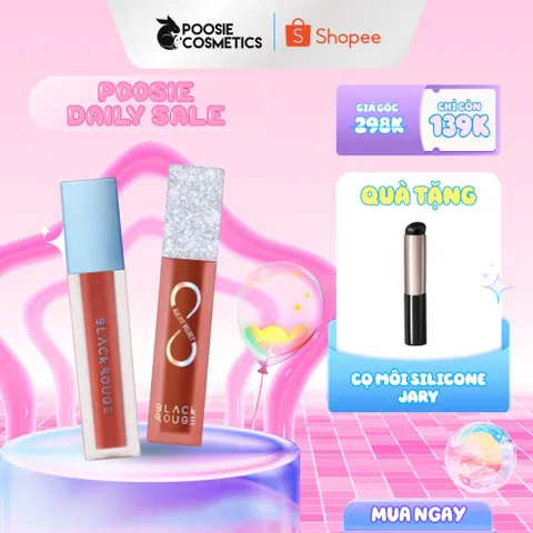 Son Kem Lì Black Rouge Air Fit Velvet Tint - Chất Velvet Mịn, Giữ Màu 8 Tiếng, Hương Trái Cây Ngọt Ngào, Dưỡng Ẩm Cho Môi