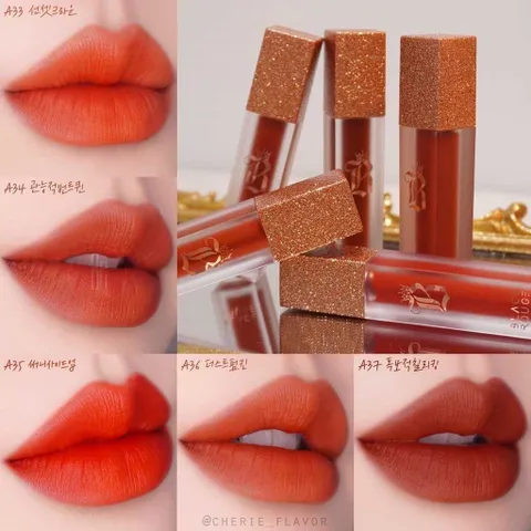 Son Kem Lì Black Rouge Air Fit Velvet Tint - Chất Velvet Mịn, Giữ Màu 8 Tiếng, Hương Trái Cây Ngọt Ngào, Dưỡng Ẩm Cho Môi