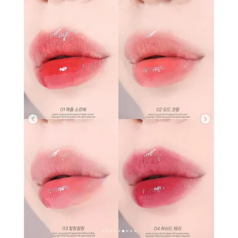 Son Tint Bóng Lì Espoir Couture Lip Tint Glaze 5.5g - Chất Suốt, Bóng Rực Rỡ, Màu Sắc Tươi Tắn Phù Hợp Với Mọi Tông Makeup