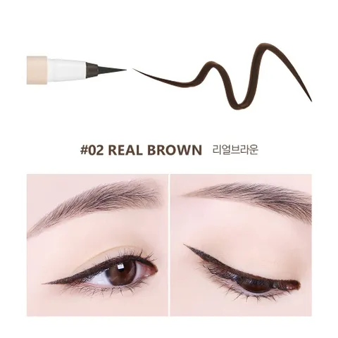 Bút Kẻ Mắt Nước EOU Classy Eyeliner 0.5g - Kháng Nước, Lâu Trôi, Thiết Kế Nhọn Dễ Dàng Kẻ Mắt Sexy Hàn Quốc