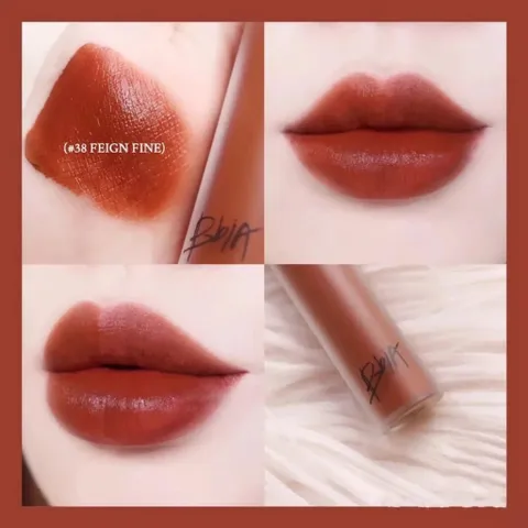 Son Kem BBIA Last Velvet Lip Tint Ver.8 36 Hồng Nâu & 38 Nâu Chocolate - Chất Kem Mịn, Bám Màu Lâu, Che Khuyết Điểm Tốt