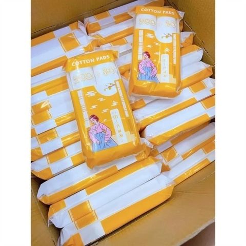 Bông tẩy trang Minho Cotton Pads 230 miếng - Bông cotton Hàn Quốc mềm mại, an toàn cho da, tẩy trang và chăm sóc da hiệu quả