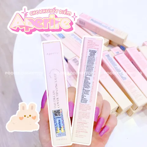 Kem Che Khuyết Điểm Aperire Daydream Cover Tip 4.5ml - Che Phủ Mỏng Nhẹ, Lâu Trôi, Chống Nắng SPF30 PA++ Hàn Quốc