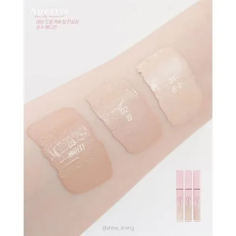 Kem Che Khuyết Điểm Aperire Daydream Cover Tip 4.5ml - Che Phủ Mỏng Nhẹ, Lâu Trôi, Chống Nắng SPF30 PA++ Hàn Quốc