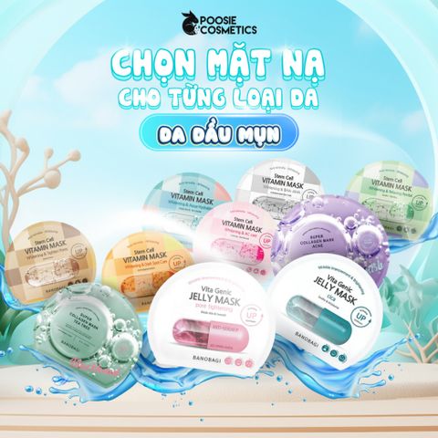 Mặt Nạ Banobagi Vita Genic Jelly Mask 1 Miếng - Dưỡng Ẩm, Làm Sáng Da Với Vitamin Thảo Dược Tự Nhiên, Phù Hợp Với Mọi Loại Da