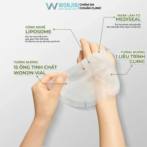 Mặt Nạ WONJIN Effect Essence - Mặt Nạ Cấp Ẩm & Phục Hồi Da Chuyên Sâu 30g, Dưỡng Da Đến Từ Hàn Quốc
