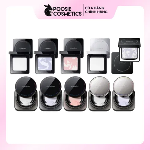Phấn Phủ Kiềm Dầu Carslan Black Magnet 8g - Soft Focus Chống Nước, Lâu Trôi, Hiệu Chỉnh Tông Da, Phù Hợp Với Da Dầu