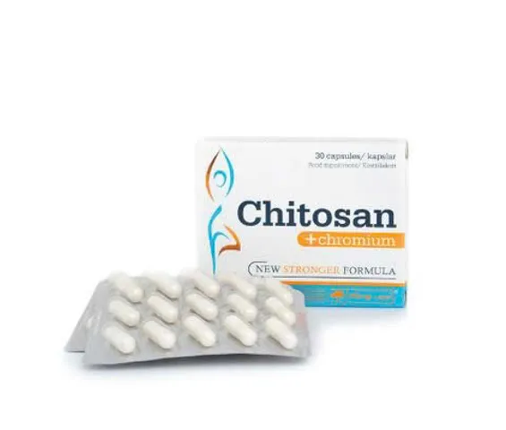 Viên Uống Hỗ Trợ Giảm Cân OLIMP LABS Chitosan - Giảm Mỡ Bụng, Bảo Vệ Tim Mạch, 30 Viên Hỗ Trợ Tiêu Hóa và Đào Thải Chất Béo
