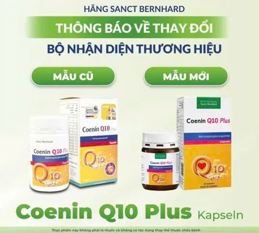Viên Uống Hỗ Trợ Tim Mạch CoQ10 Plus Sanct Bernhard - Tăng Cường Năng Lượng, Chống Oxy Hóa, 11 Vitamin & Khoáng Chất Bổ Sung