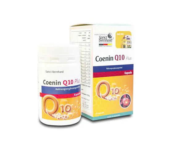 Viên Uống Hỗ Trợ Tim Mạch CoQ10 Plus Sanct Bernhard - Tăng Cường Năng Lượng, Chống Oxy Hóa, 11 Vitamin & Khoáng Chất Bổ Sung